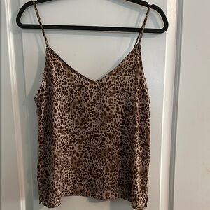 A New Day Brown Sleeveless  Camisole shirt